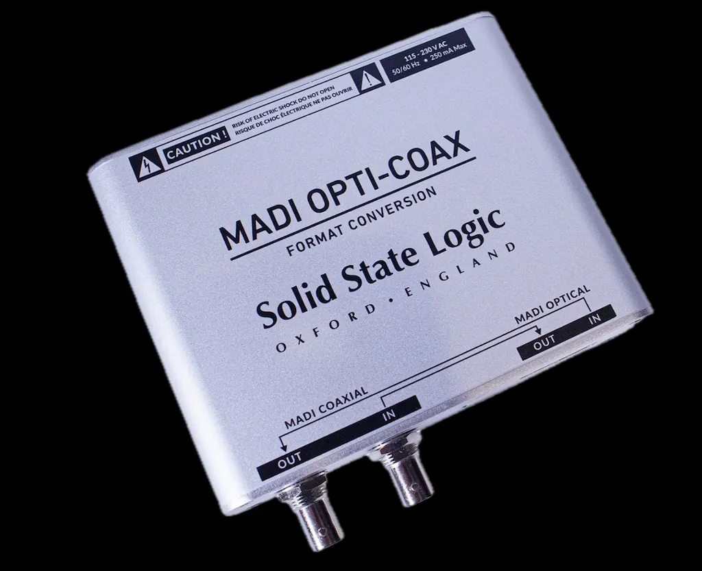 SSL MADI Opti Coax